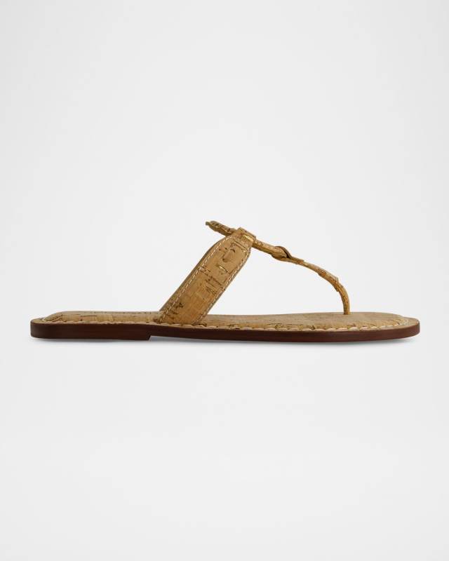 Matrix Cork Flat Thong Sandals